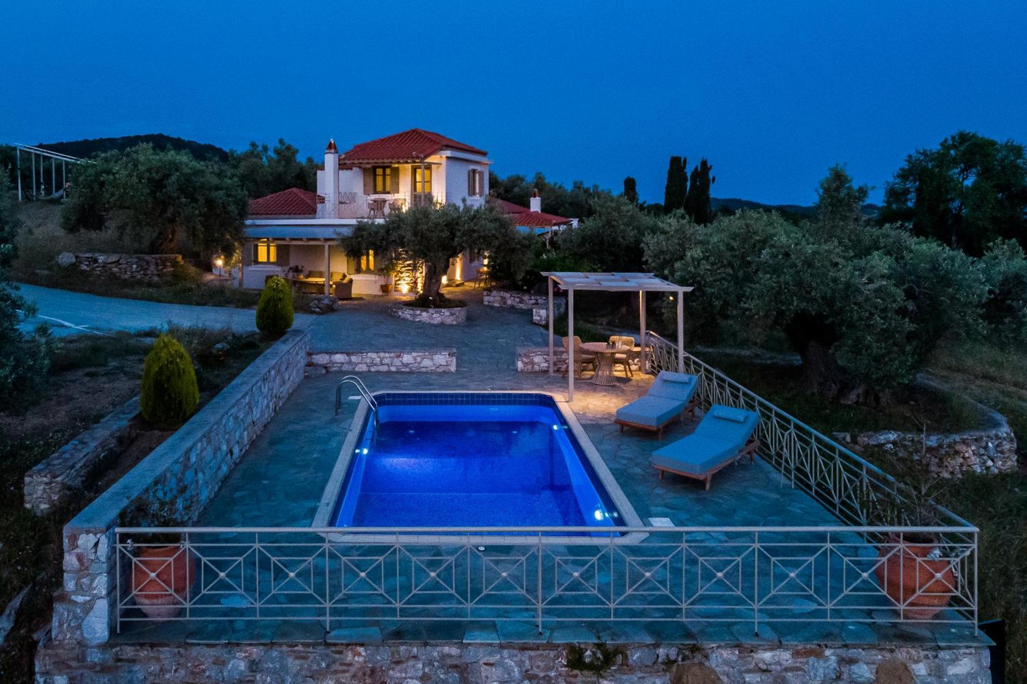 Villa Nektaria Alikias 外观 照片