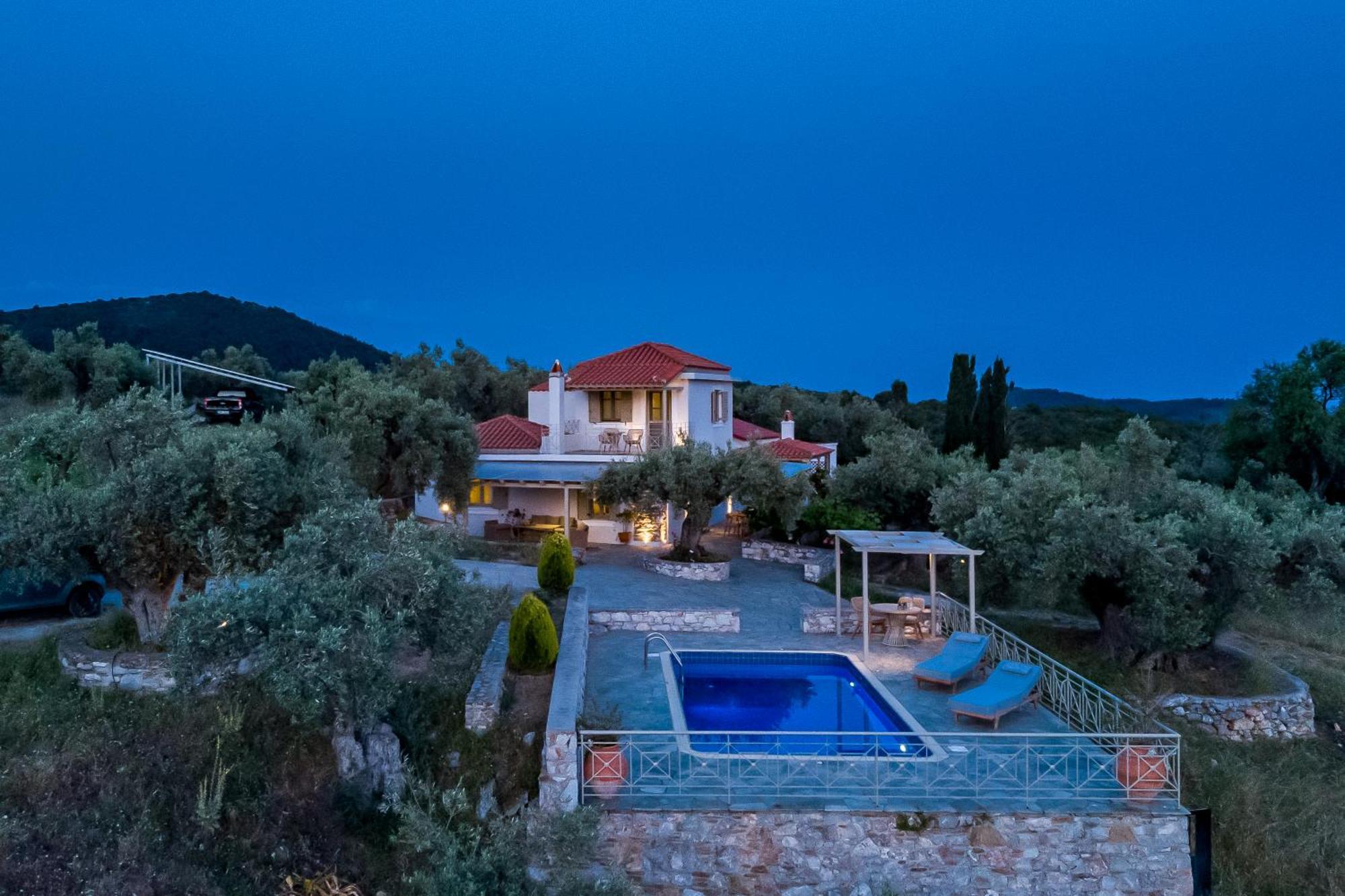 Villa Nektaria Alikias 外观 照片