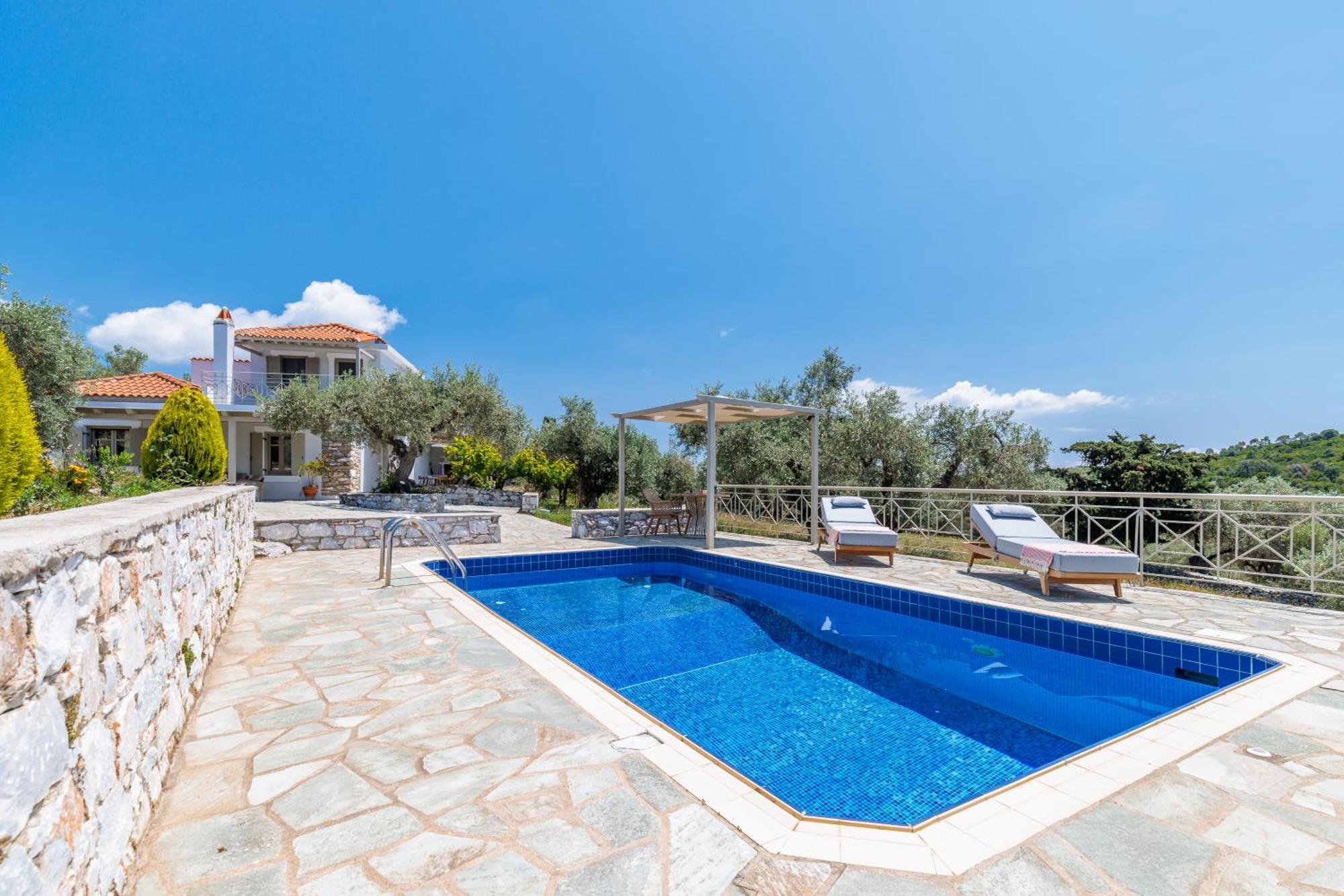 Villa Nektaria Alikias 外观 照片