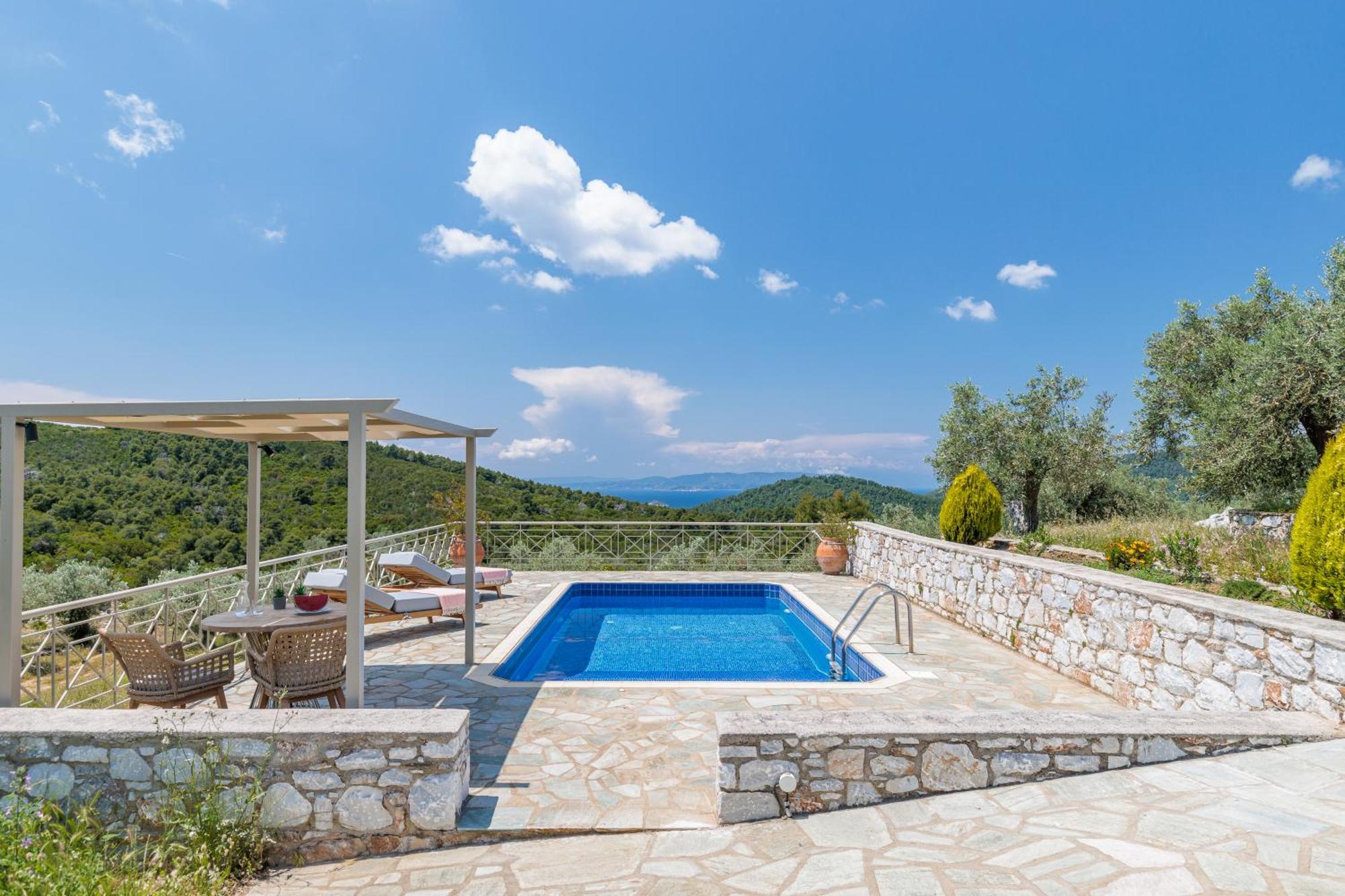 Villa Nektaria Alikias 外观 照片
